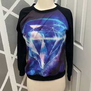 Diamond Pullover Sweater Shirt